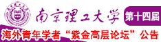 三个大鸡巴操一个骚逼网站南京理工大学第十四届海外青年学者紫金论坛诚邀海内外英才！